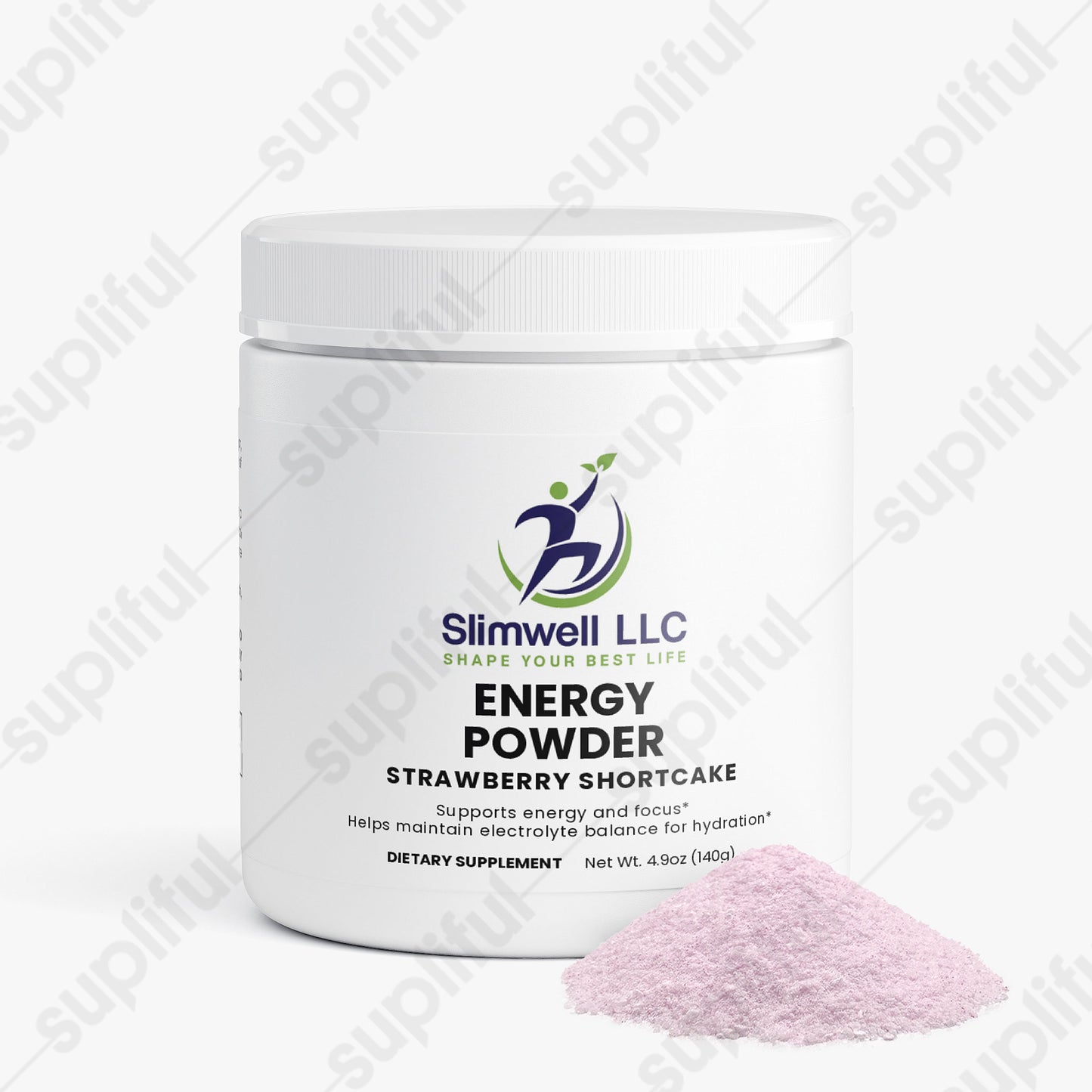 Energy Powder (Strawberry Shortcake)